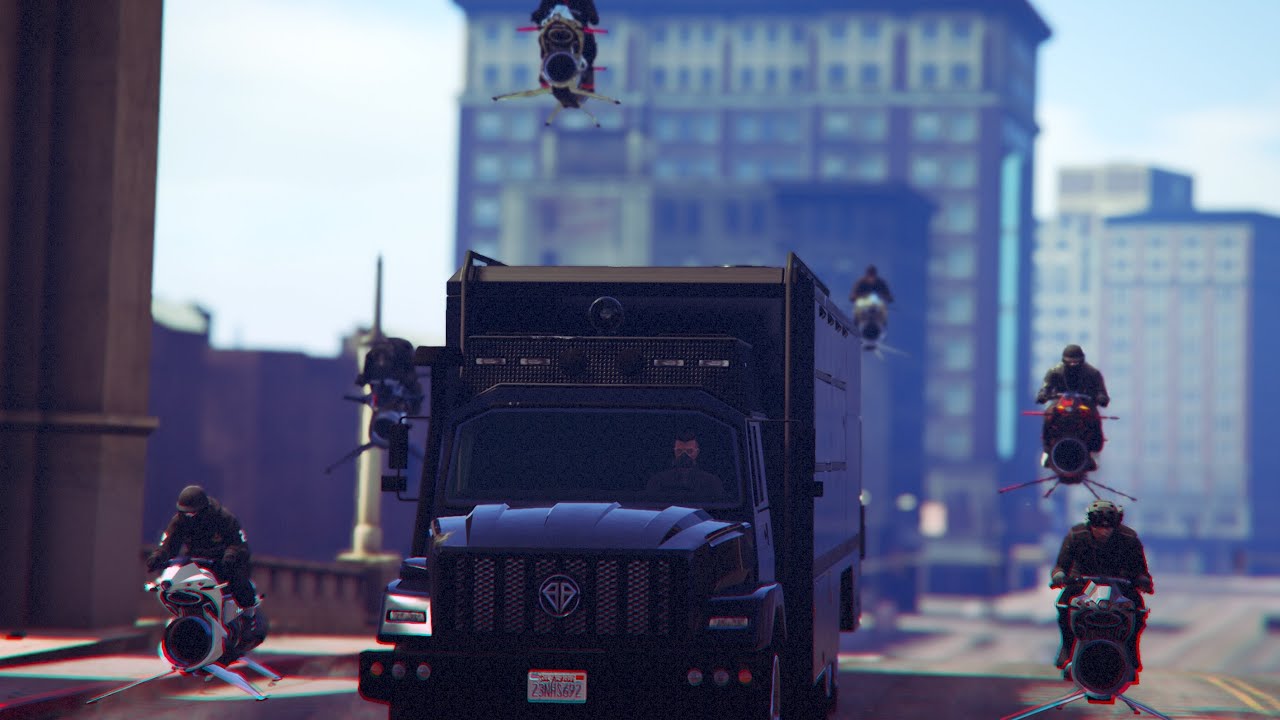 Protect the package | IN GTA 5 ONLINE 