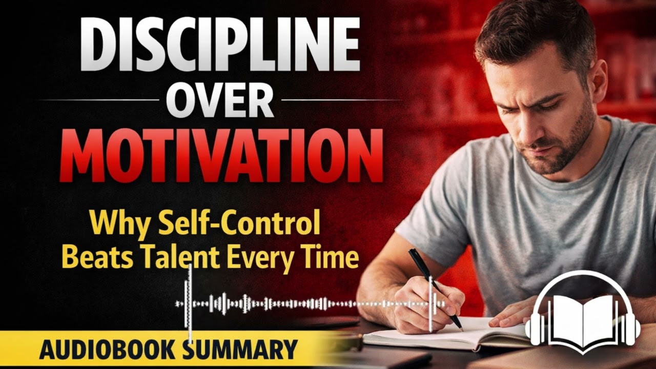 Discipline Over Motivation – Why Self-Control Beats Talent Every Time