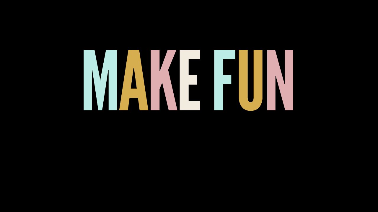 Make Fun: Building a Comedy Scene