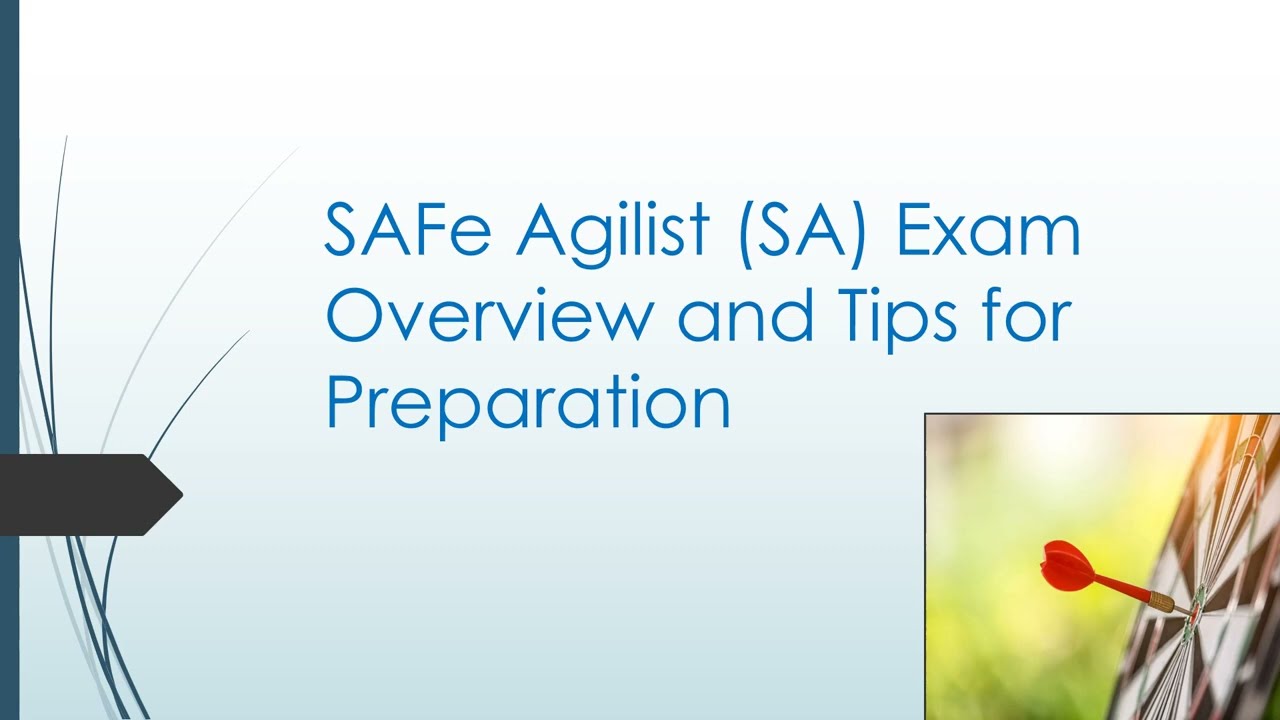 SAFe Agilist (SA) Overview | Preparation Tips | Exam References | How I Passed my SAFe Agilist Exam