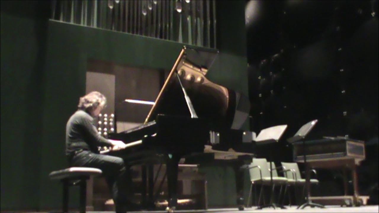 Bach-Godowsky Cello Suite No. 2 played by Konstantin Scherbakov, Piano