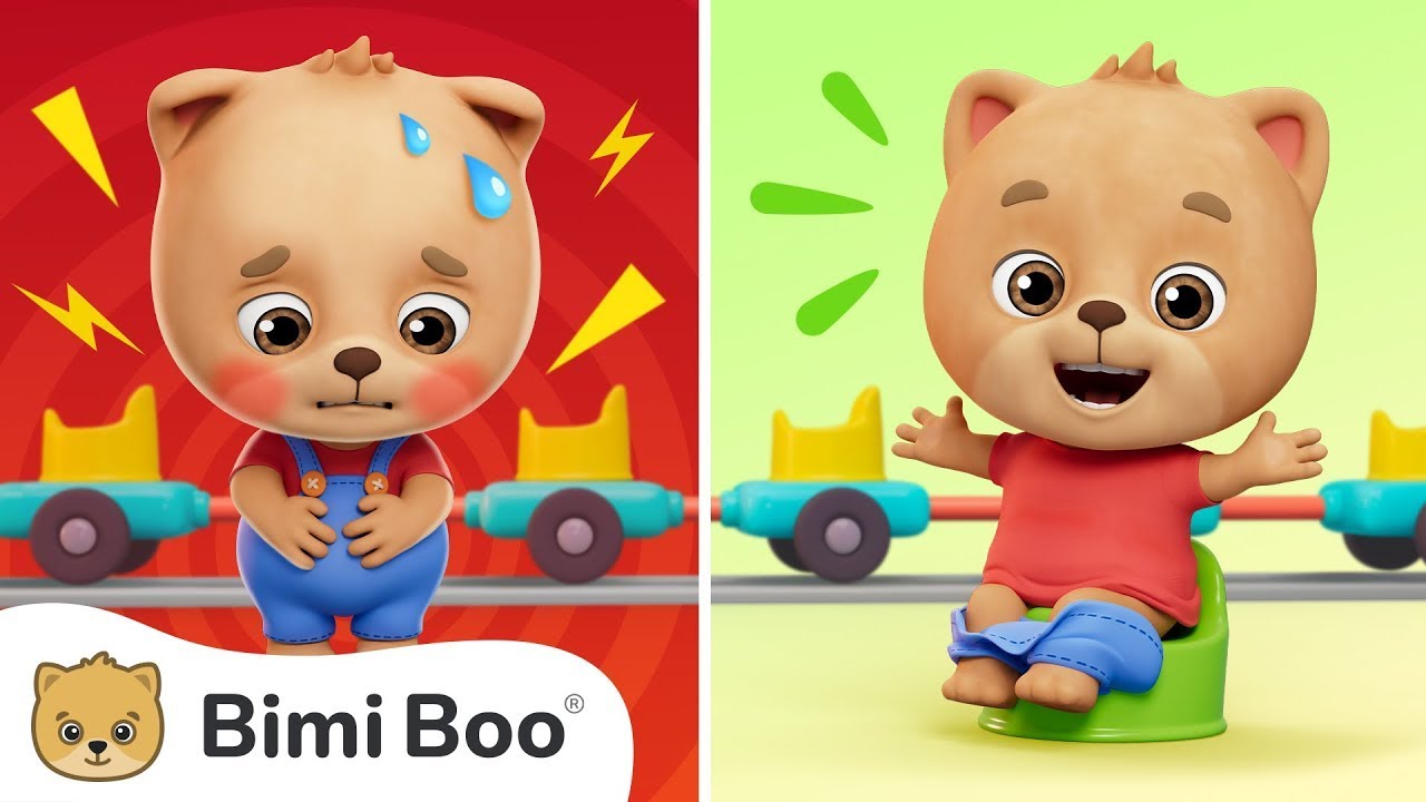🚂💨 Best Potty Training Song | Bimi Boo Kids Songs and Nursery Rhymes