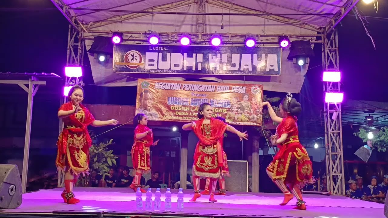 Tari Remo Gaya Putri Ludruk Budhi Wijaya - Desa Lambangan wonoayu Sidoarjo. 