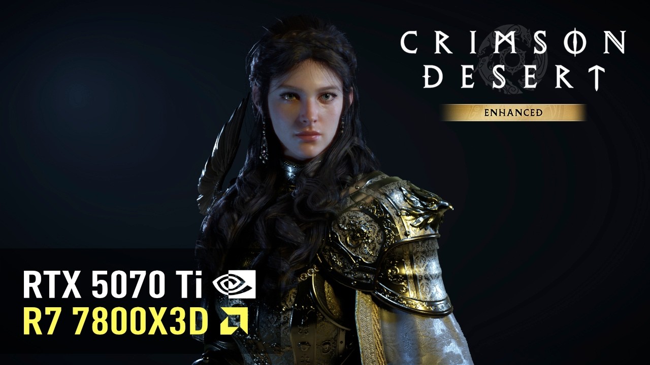 Crimson Desert Enhanced &ndash; RTX 5070 Ti | Ray Reconstruction 4.5 | FPS Test & Performance | 1440p | 4K