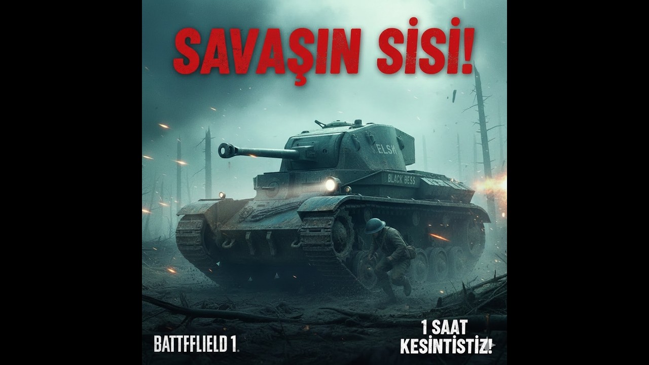 BİR TANKIN DOĞUŞU: Bourlon Ormanı'ndan Sağ Çıkabilecek miyiz? - Battlefield 1 (bölüm-6)