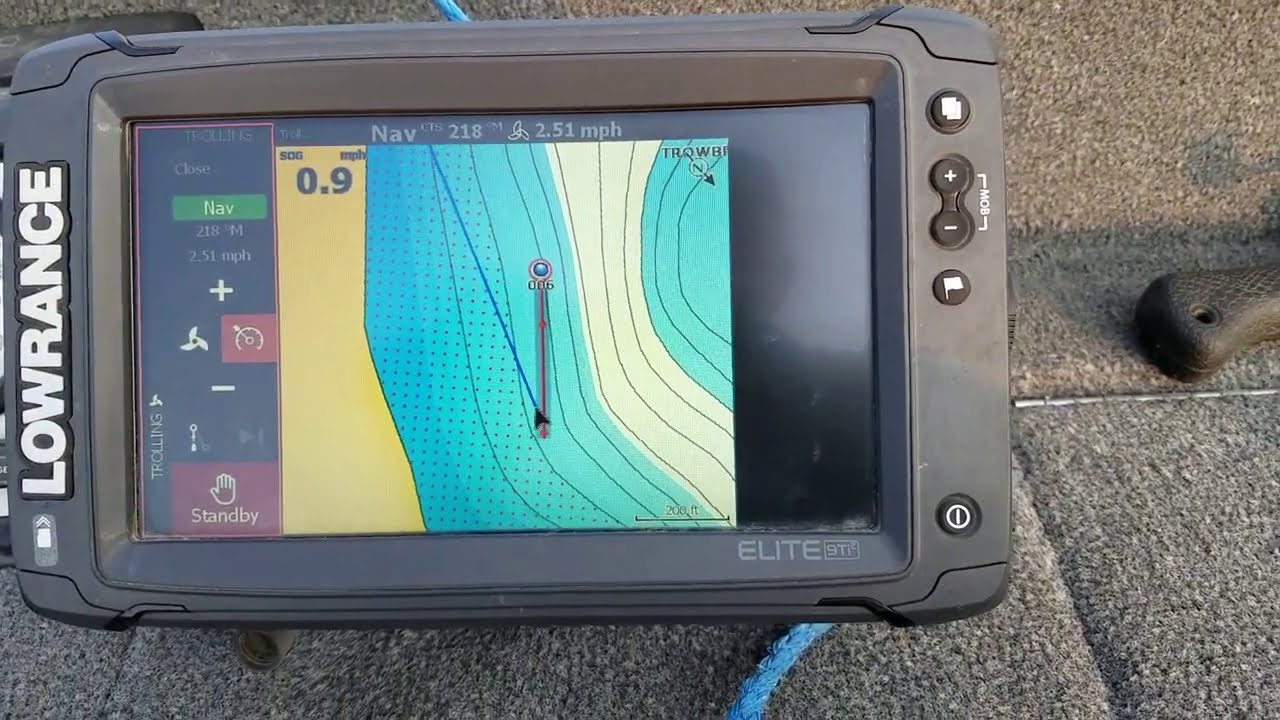 Motorguide Xi3 - Navigate to waypoint