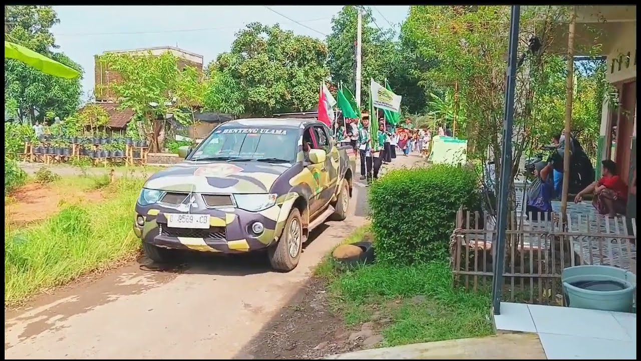 PAWAI WISUDA TPQ AL MAHFUDS PUCUNG TIRTO DIIRINGI MARCHING BAND,SINGOSARI