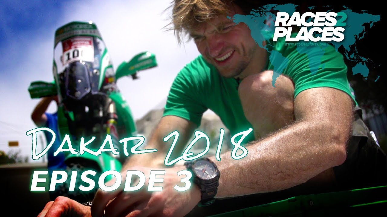 Races to Places - Dakar Rally 2018 - Episode 3 - ft. Lyndon Poskitt