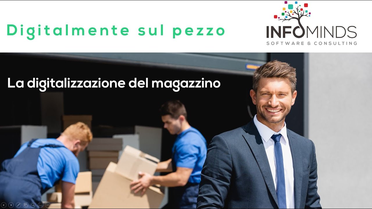 Digitalizzazione in Magazzino con Infominds - Webinar per PMI