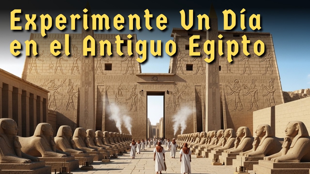 Un día en el Antiguo Egipto — La Vida a Orillas del Nilo Hace 3.300 Años   (Reconstrucción con IA)