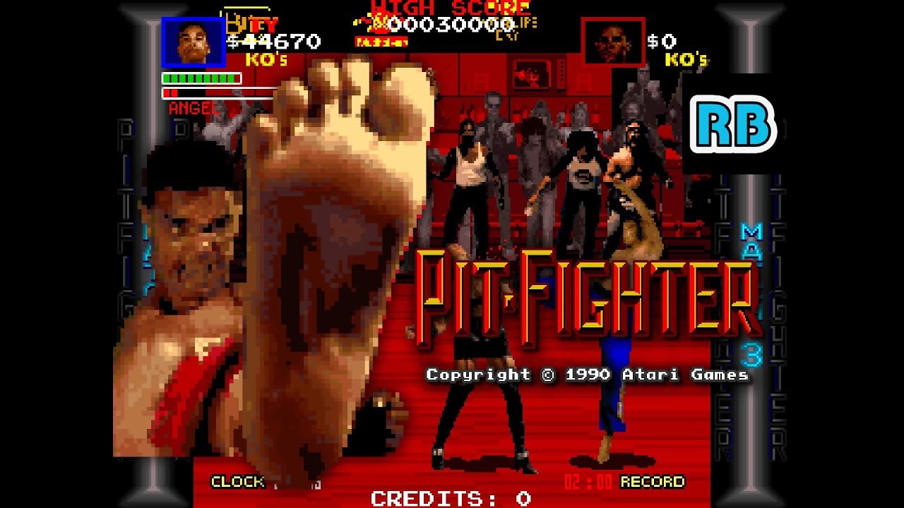 1990 [60fps] Pit Fighter (Japan) 1870330pts TY ALL