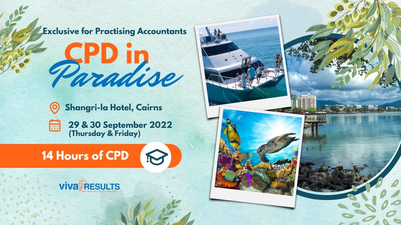 [📌 Practising Accountants] Need a good excuse to get away?