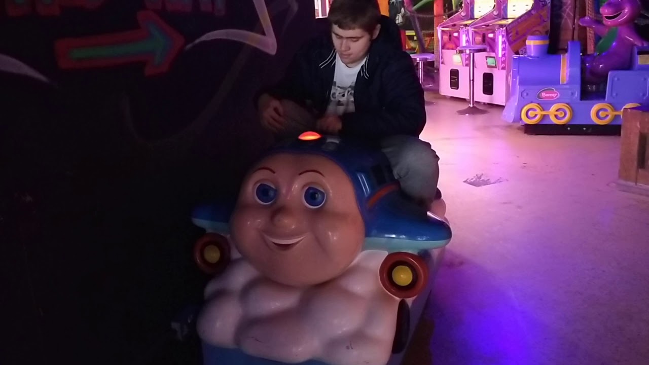 Fun2Learn Jay Jay the Jet Plane Kiddie Coin Operated Ride, Blackpool