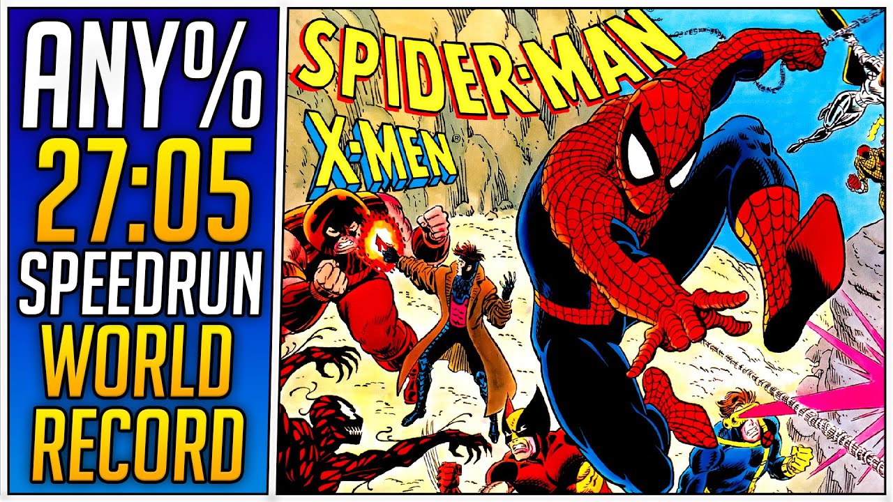 [Former WR] Spider-Man and the X-Men in Arcade's Revenge - Any% Speedrun in 27:05