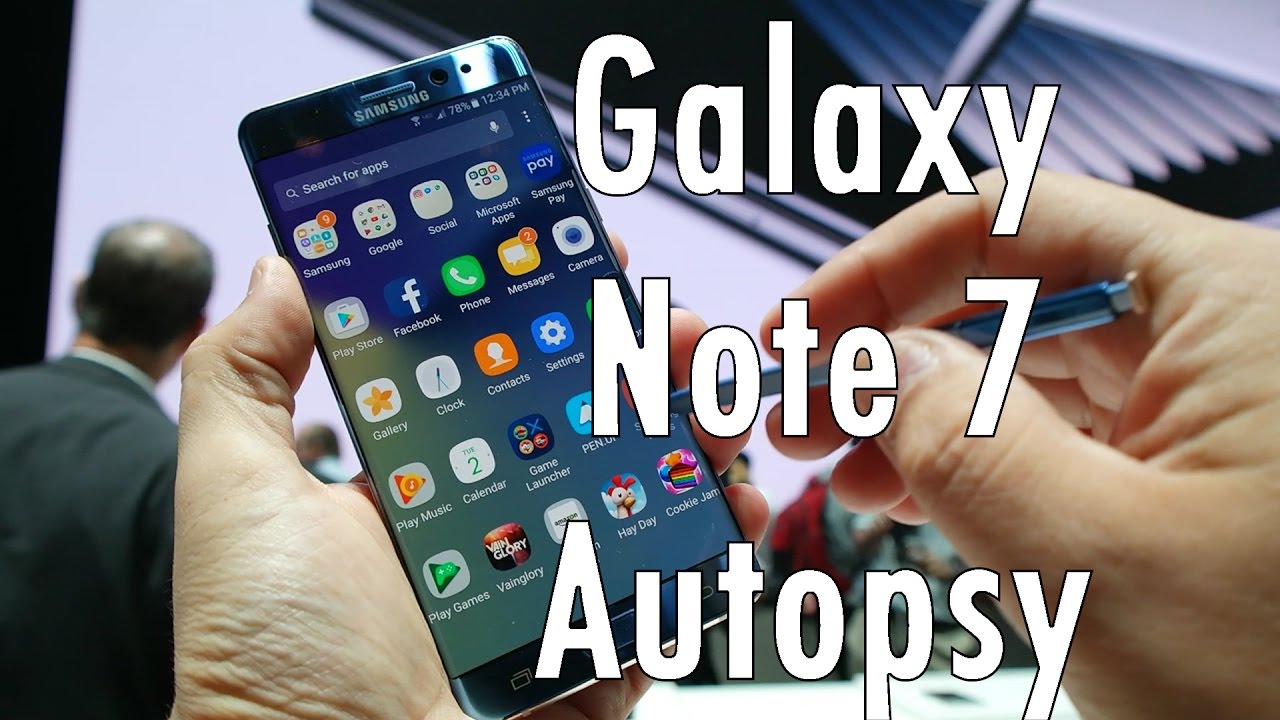 Samsung Galaxy Note 7 Autopsy: What caused the battery to explode? | Pocketnow