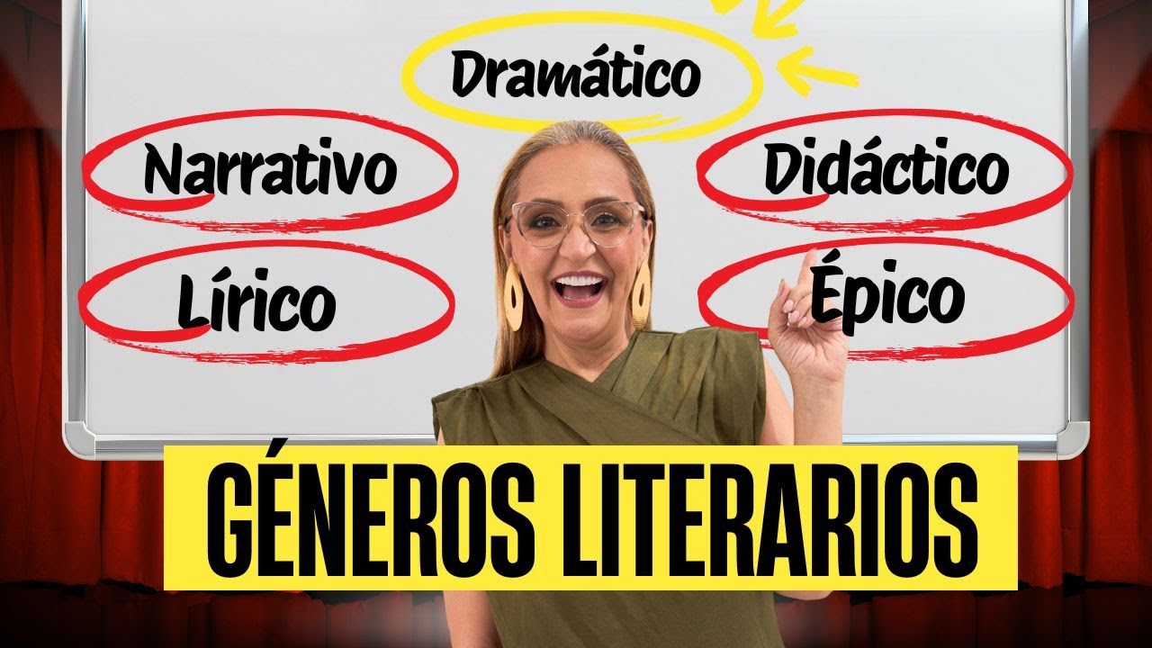 Cuáles son los Géneros Literarios Explicación completa