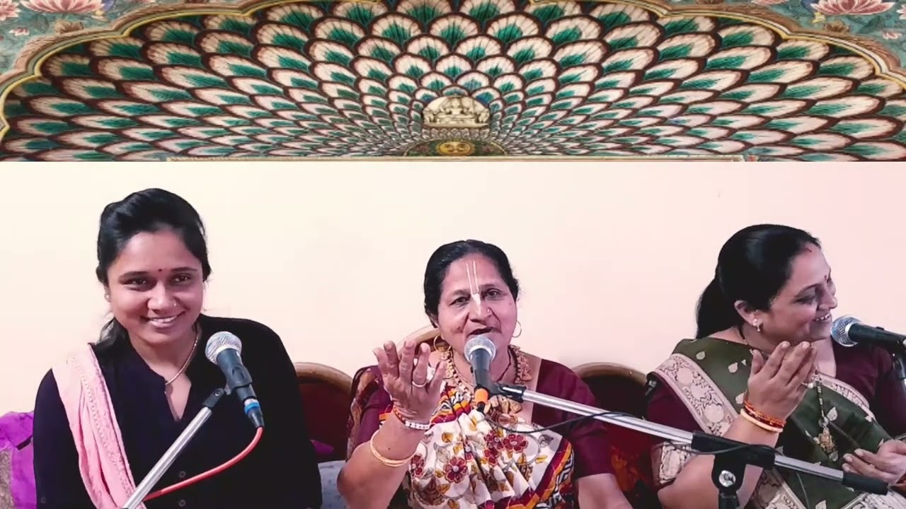 હોળી ગીત - ગોકુળ મા ઊડે રે ગુલાલ ઉડે રંગ કેસરિયો - વસંત બેન (કીર્તન લખેલું નીચે આપેલ છે) હોળી - ૨૦૨૩