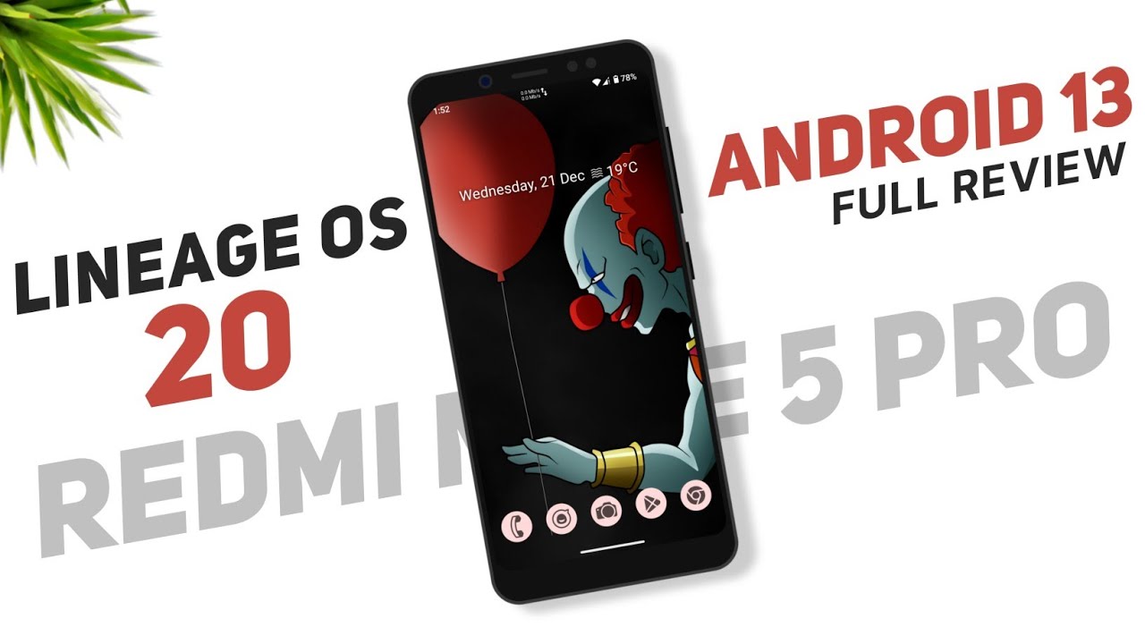 Lineage OS 20 для Redmi Note 5 Pro | Android 13 | Ошибки и функции | Полный обзор