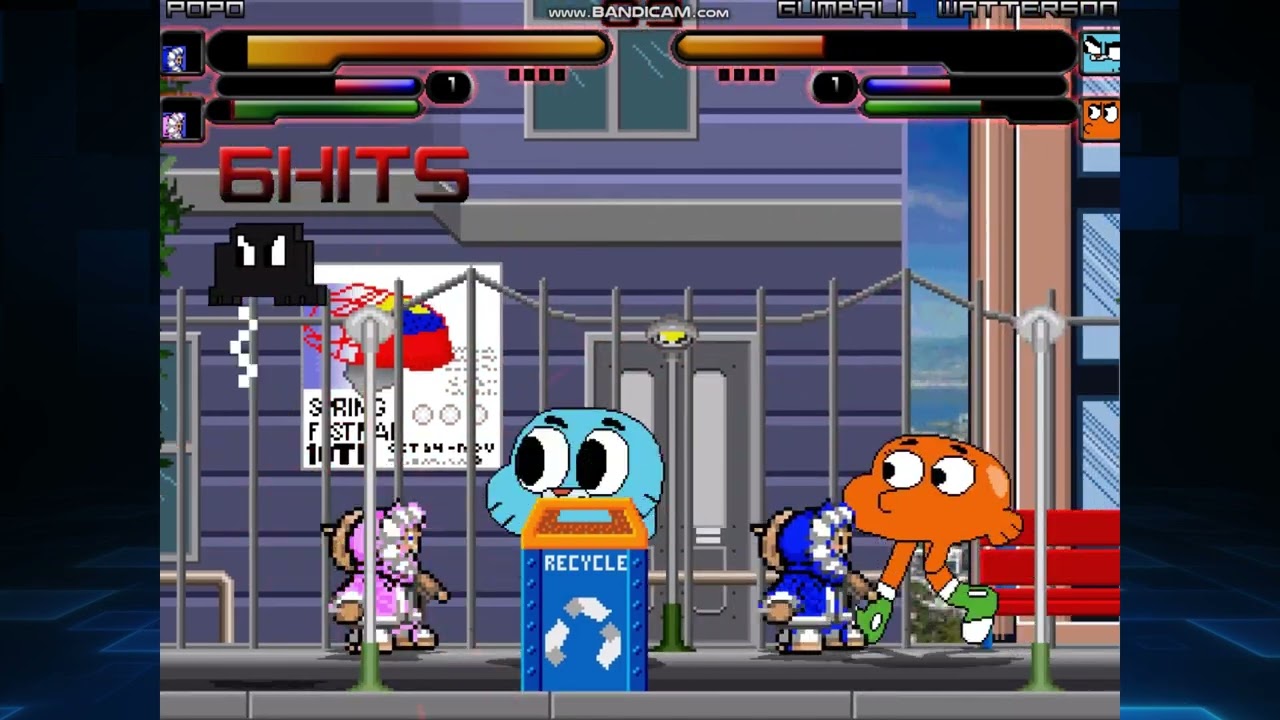 M.U.G.E.N Request 20: Ice Climbers VS Gumball & Darwin
