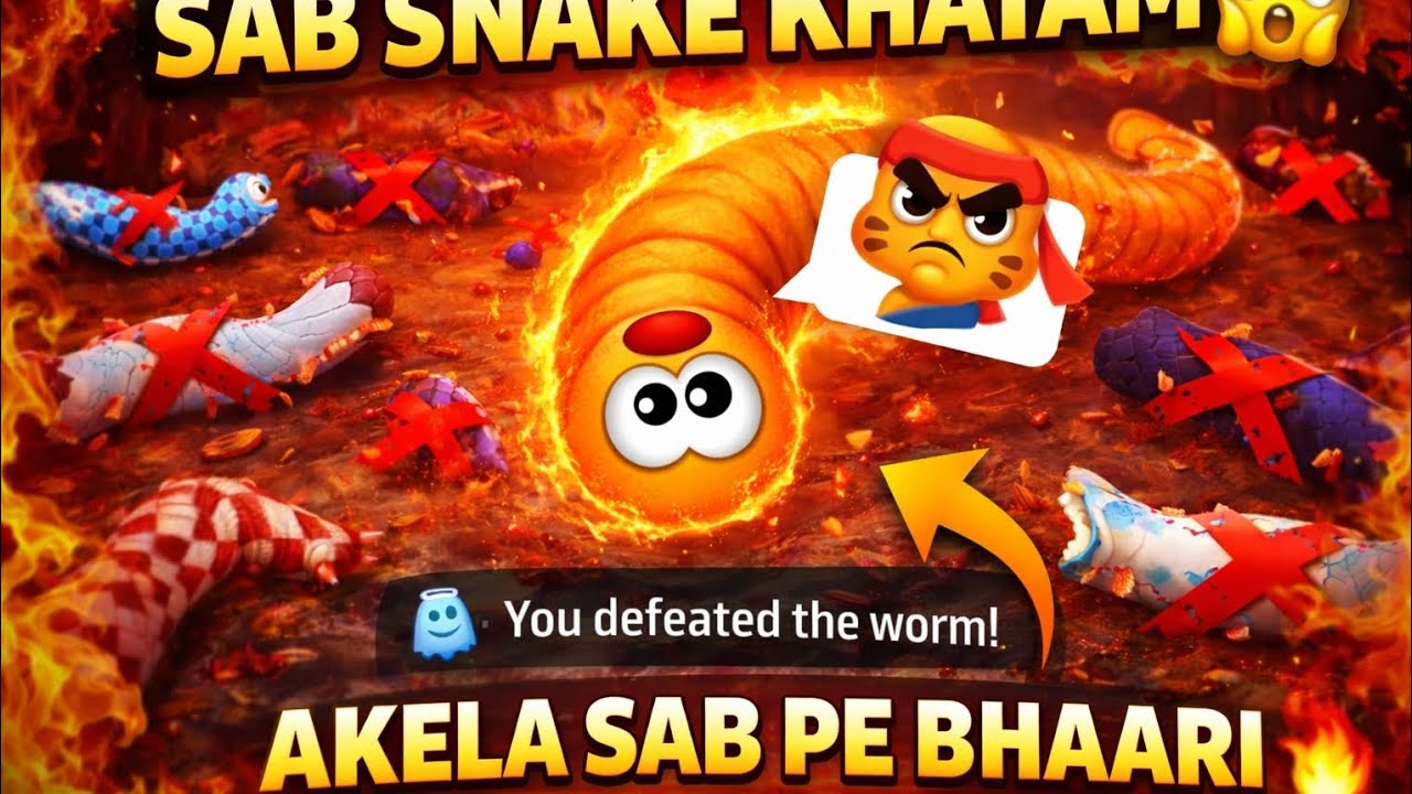 World Record Ban Gaya 😱 | Snake Game Ka Sabse Dangerous Match!