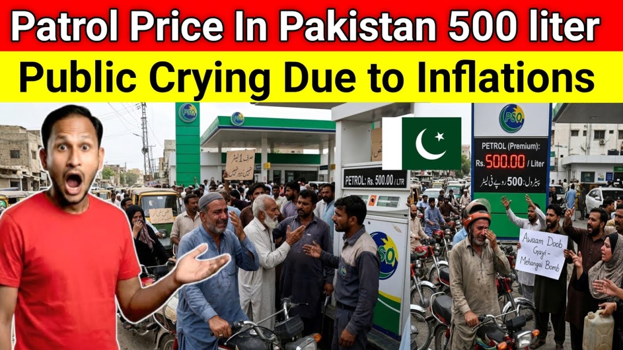 500 Liter Patrol Price In Pakistan 😱🇵🇰||  Petrol Prices in Pakistan 2026 || Vlogger Dass 