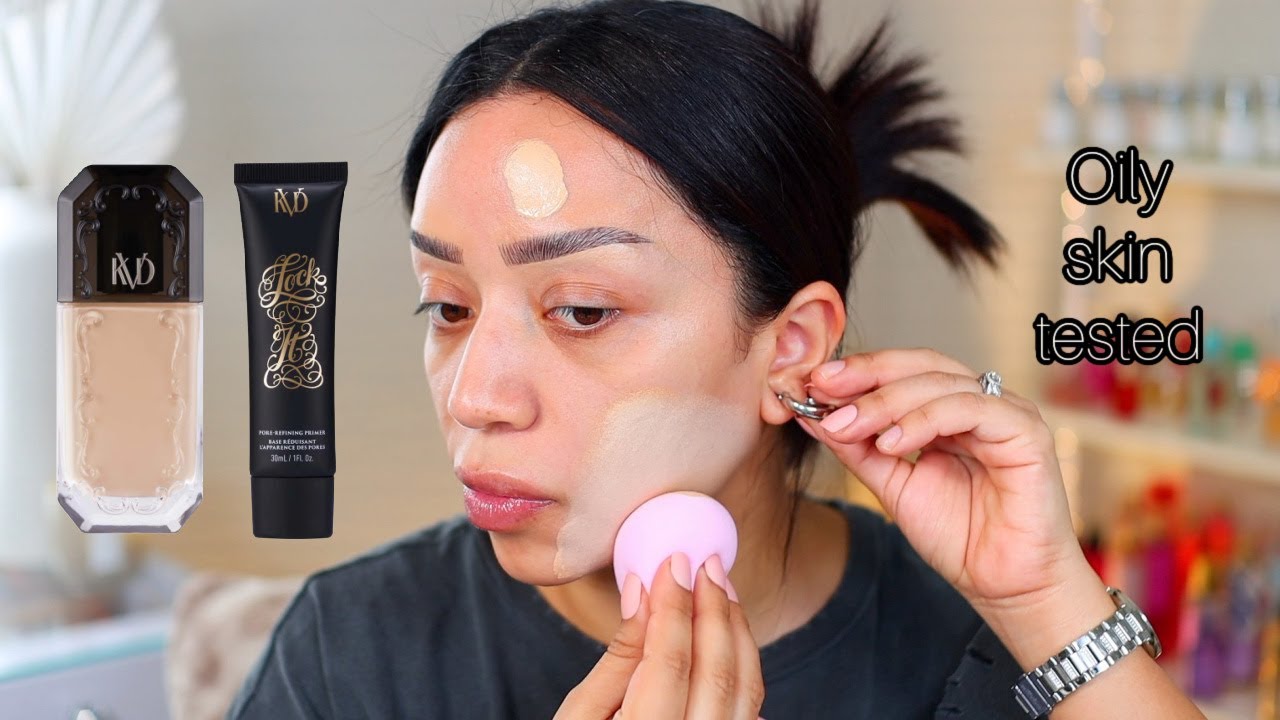 KVD Good Apple Serum Foundation | Is it REALLY for OILY SKIN??