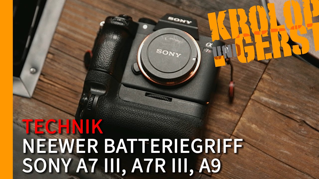 Neewer Batteriegriff für Sony A7 III, A7R III, A9  📷 Krolop&Gerst