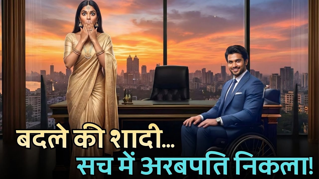 सहेली ने पति छीना—बदले में उसने विकलांग पुरुष से शादी की, जो निकला अरबपति चेयरमैन!