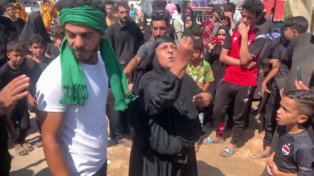 نعي يقطع القلب انظرماذافعلت فاقدة الاحبه عندستماع صوت وليد الديواني في موكب خدمه الحسين ع