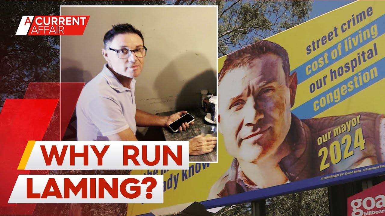 The controversial politician stirring up a mayoral campaign trail | A Current Affair