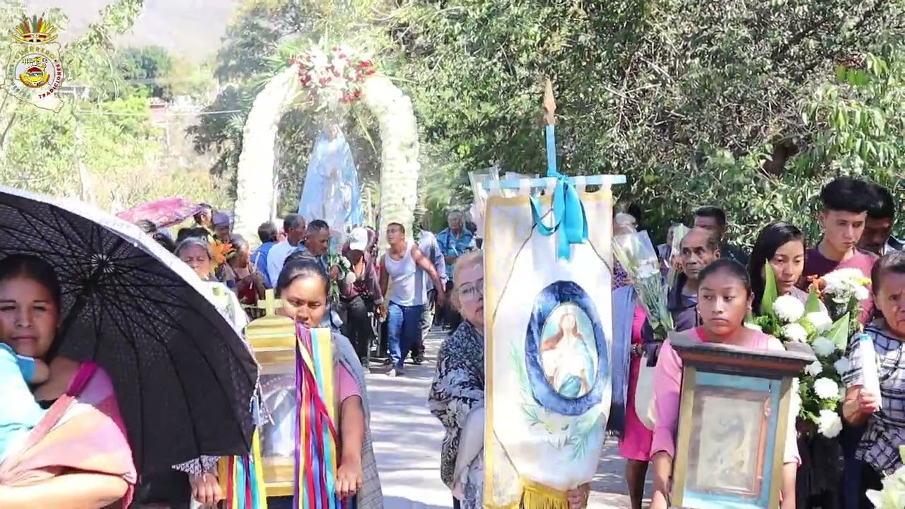 Festividades religiosas en honor a la Virgen de la Purisima Concepción en Temalac Gro.
