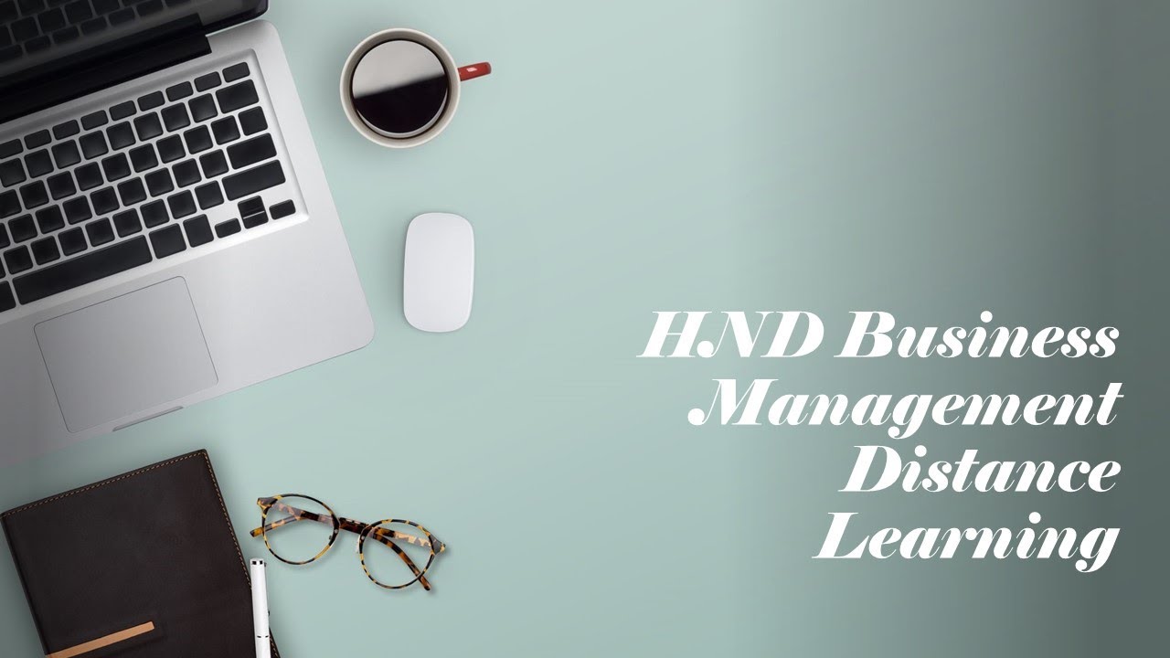HND Business Management Distance Learning