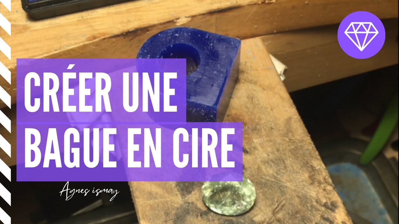 Bague réalisée en cire étapes par étapes ! | Agnes Ismay