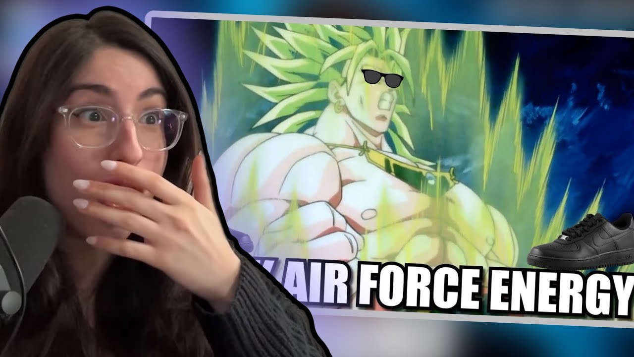 BROLY RADIATES BLACK AIR FORCE ENERGY | Cj DaChamp REACTION