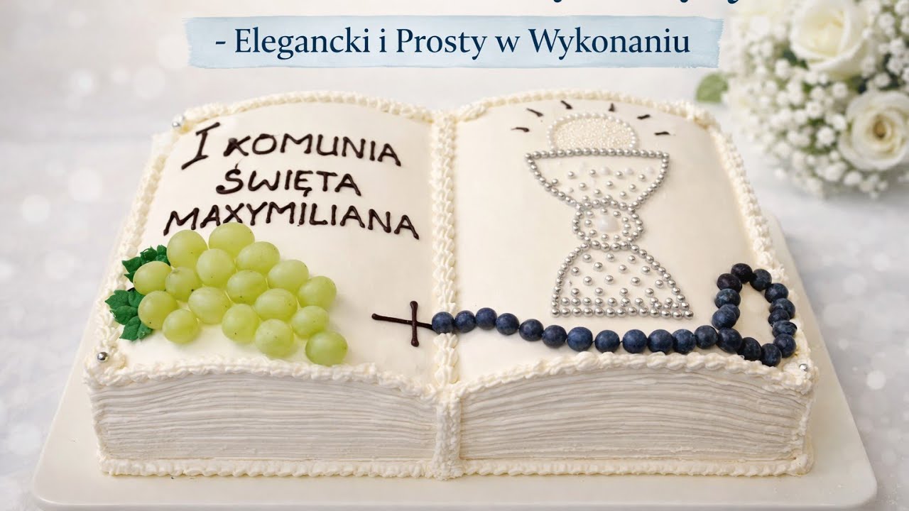 Tort Komunijny (Communion cake)