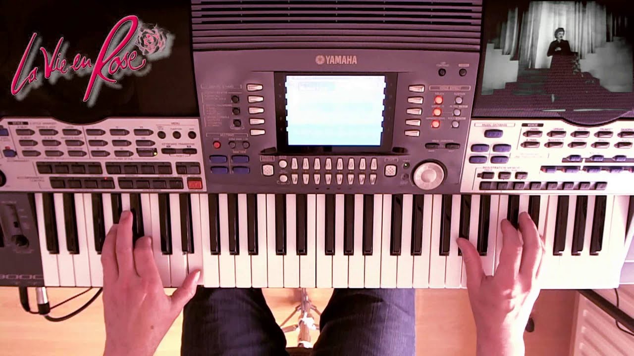 La vie en rose / Edith Piaf cover on yamaha