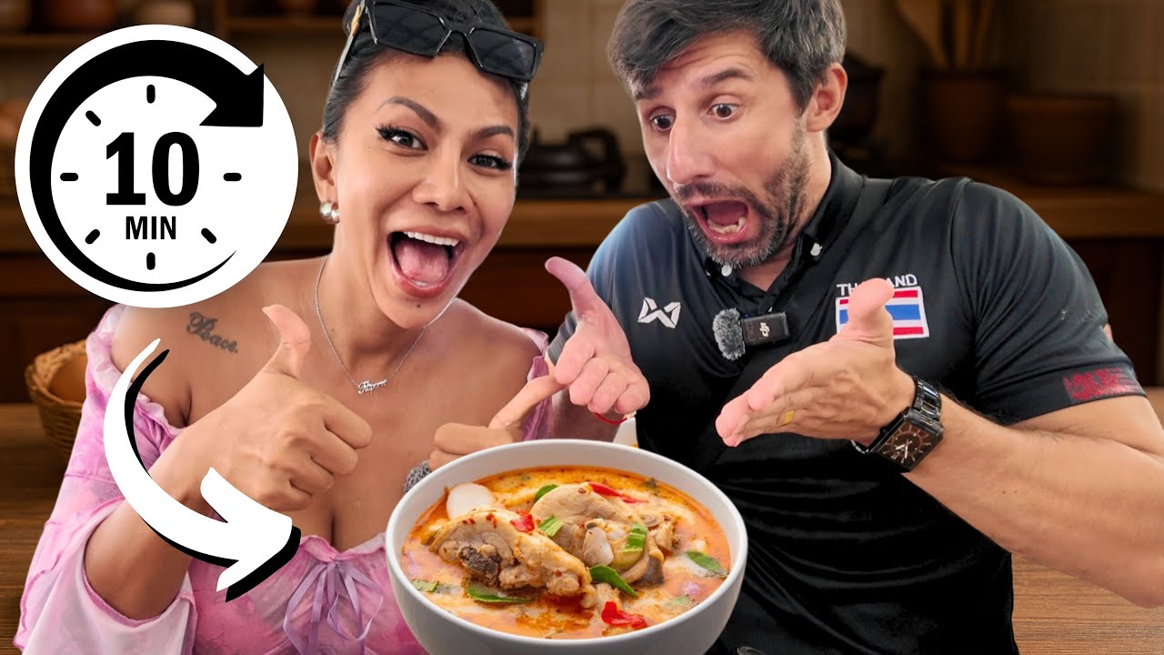 Recette Facile : Comment Faire un Tom Yam au Poulet à la Maison (Comme en Thaïlande !)
