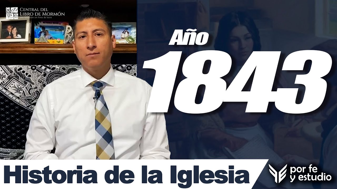 ⭐️ Historia de la Iglesia: A&ntilde;o 1843 | No&eacute; Correa - Por Fe y Estudio ⭐️