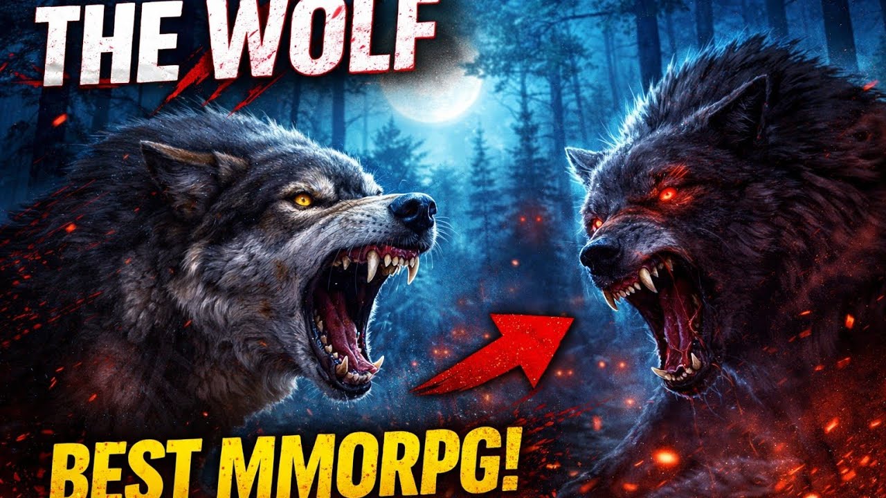 Playing The wolf mmorpg day 1 from noob to alpha 