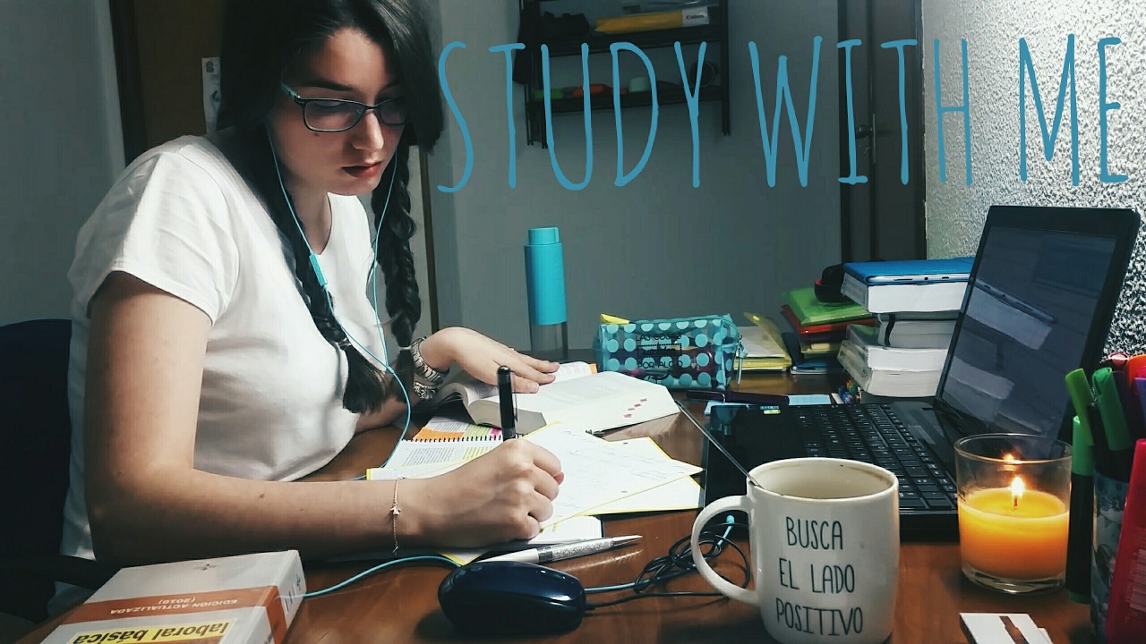 STUDY WITH ME 1h (no music) (real time)#2 | Estudia conmigo (sin música) | Tiempo entre Códigos