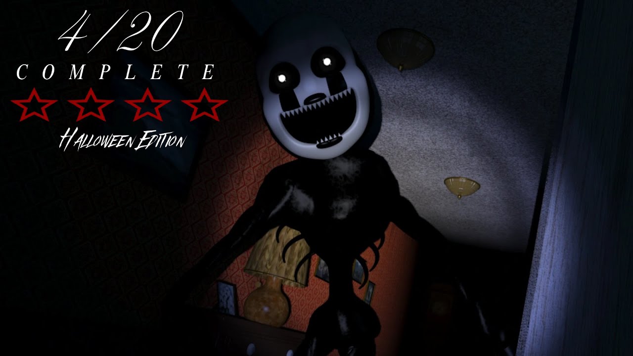 4/20 Mode Complete! ~ FNAF 4 (Halloween Edition)