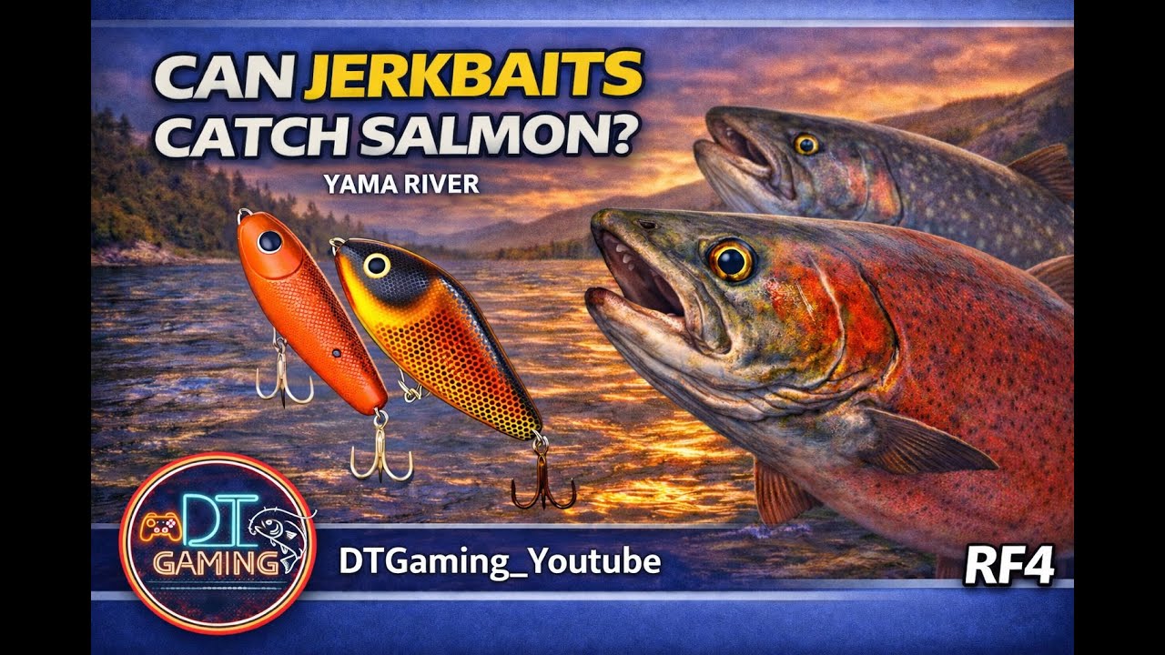 Russian Fishing 4, Yama - Can Jerkbaits Catch Salmon  1-25-26