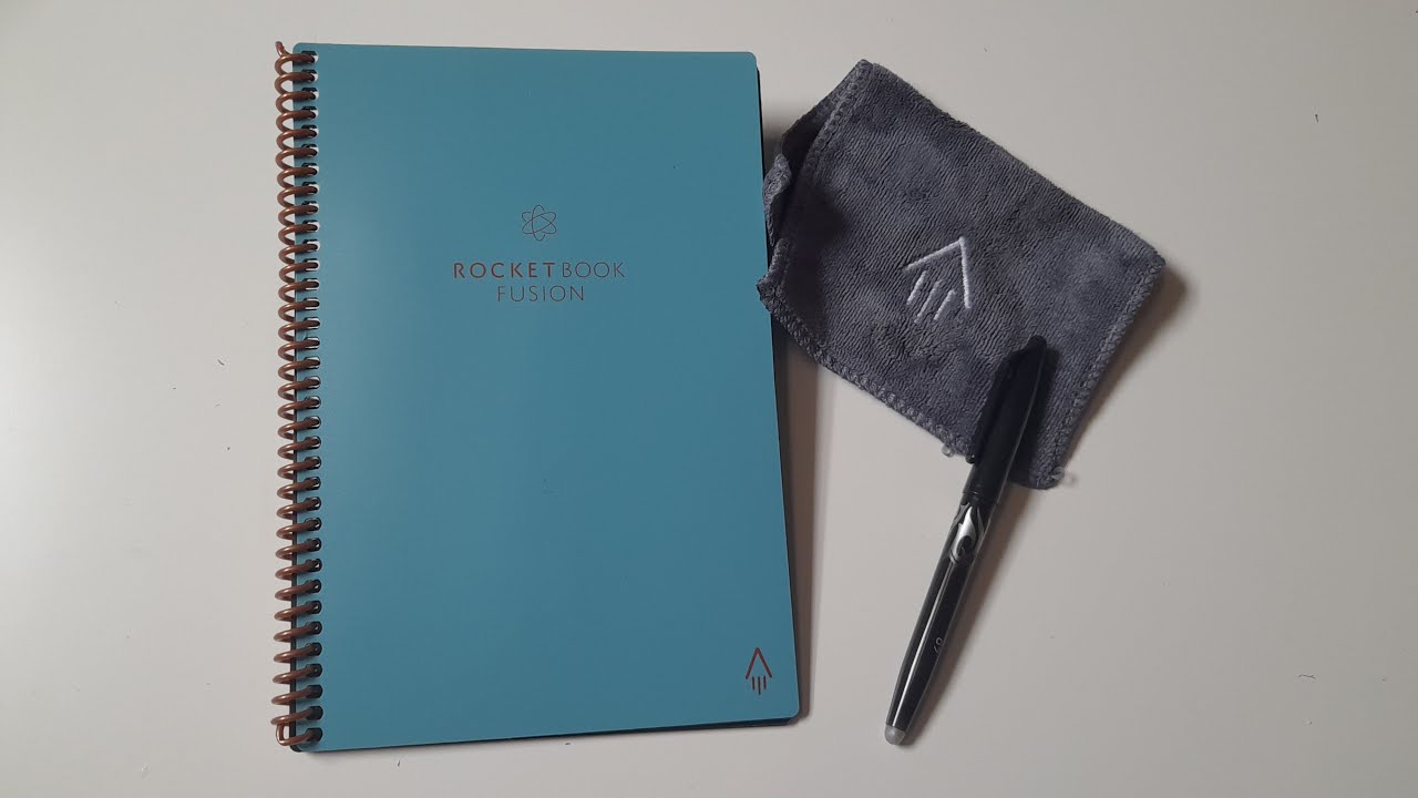Mon cahier effaçable ROCKETBOOK, présentation.