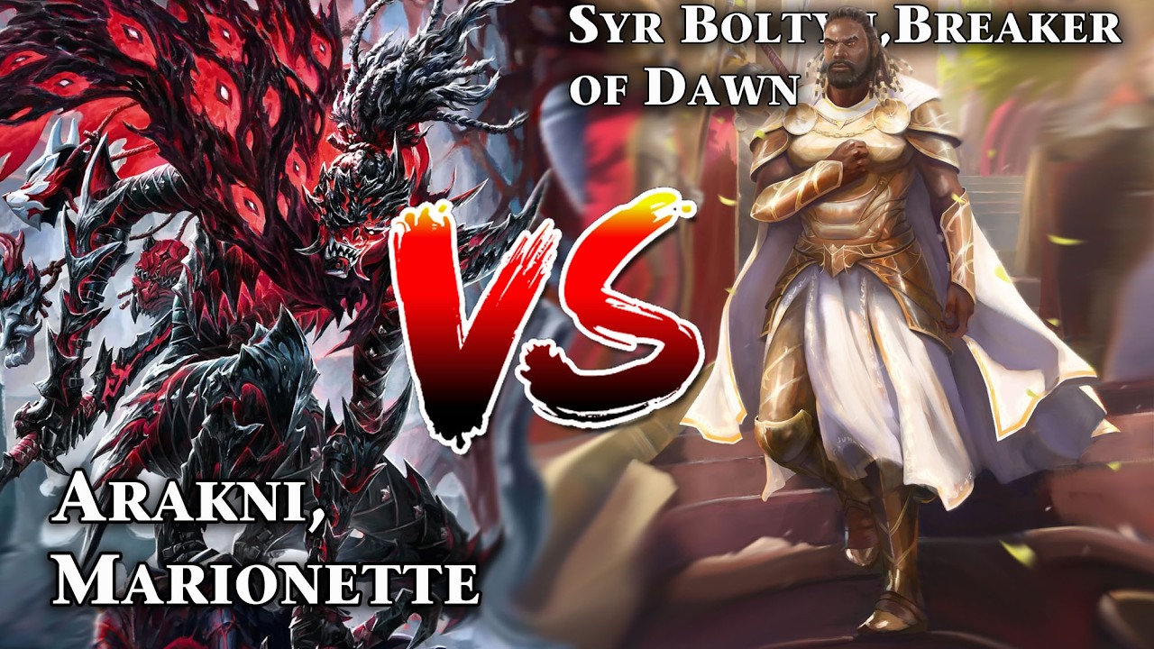 Arakni Marionette VS Syr Boltyn, Breaker of Dawn - Armory game