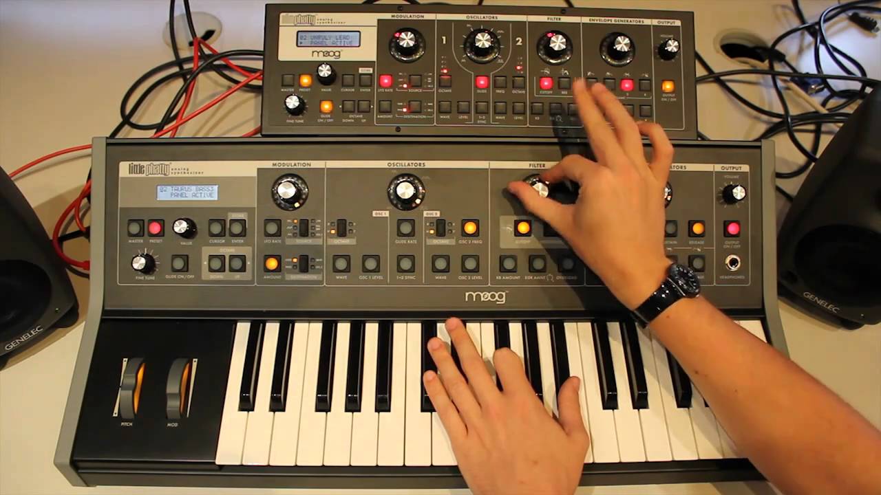 Going polyphonic with the Moog Slim Phatty and Little Phatty