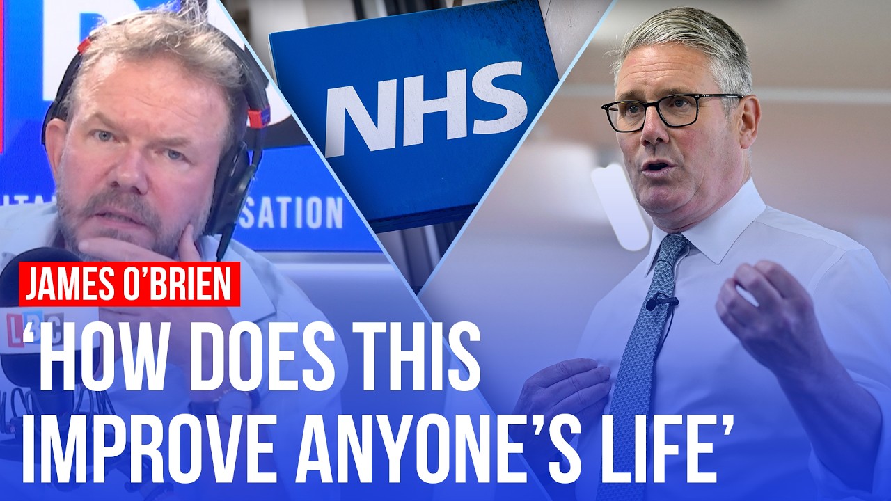 'This stinks': James O'Brien on NHS league tables | LBC