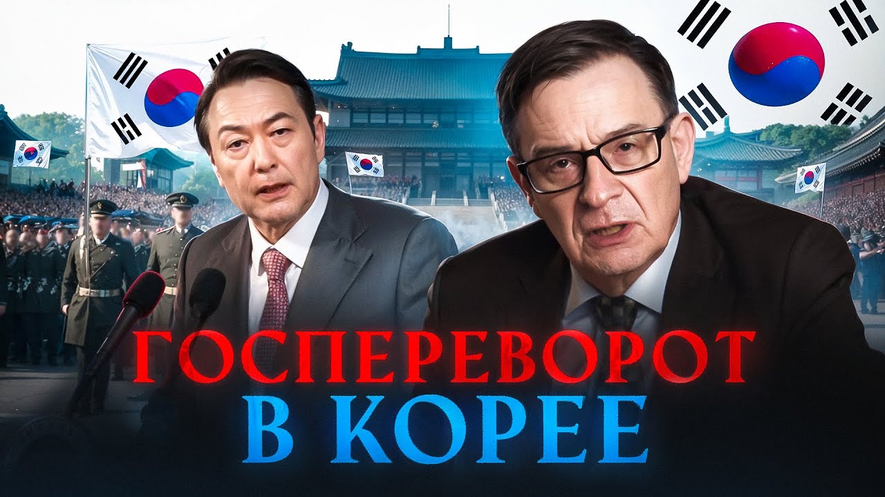Ланьков про НЕЛЕПЫЙ ГОСПЕРЕВОРОТ в Южной Корее в 2024
