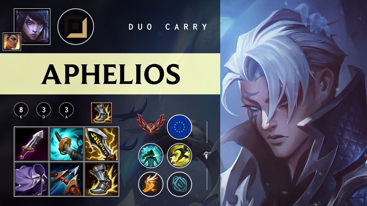 Aphelios ADC vs Seraphine - EUW Grandmaster Patch 26.03
