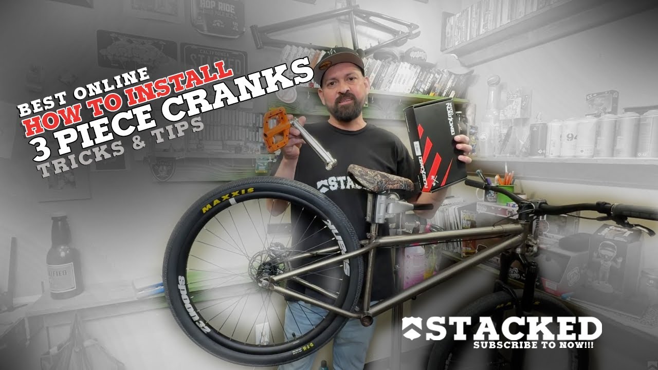 How To Install & Remove 3 Piece Cranks | BMX Crank Set Tips & Troubleshooting