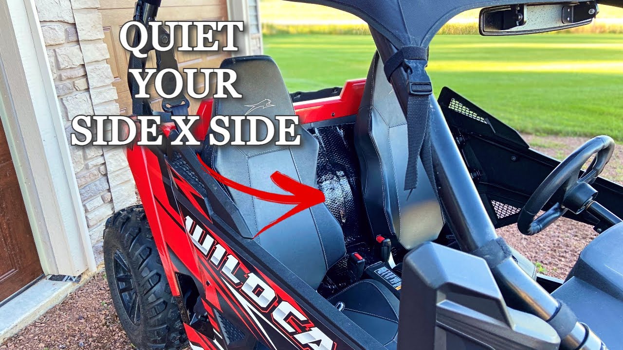 Silence Your UTV: Sound Deadening Mat Installation and Review